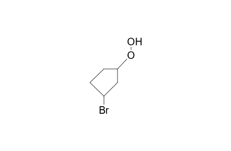 cis-3-BROMOCYCLOPENTYL HYDROPEROXIDE