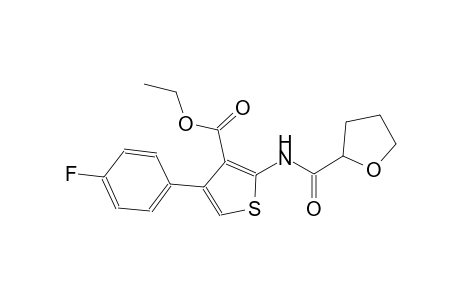 ethyl 4-(4-fluorophenyl)-2-[(tetrahydro-2-furanylcarbonyl)amino]-3-thiophenecarboxylate