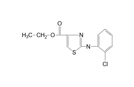 2-(o-chloroanilino)-4-thiazolecarboxylic acid, ethyl ester
