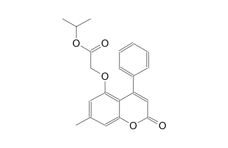 isopropyl [(7-methyl-2-oxo-4-phenyl-2H-chromen-5-yl)oxy]acetate