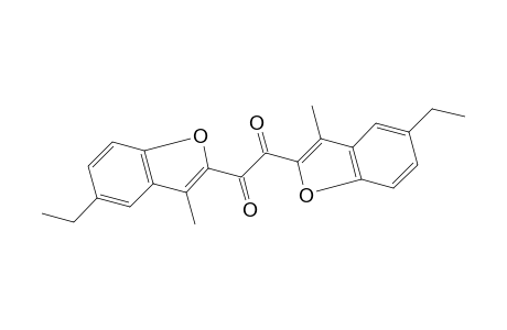 bis(5-ethyl-3-methyl-2-benzofuranyl)glyoxal