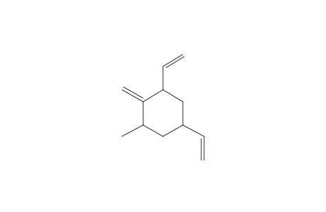 CYCLOHEXANE, 1,5-DIETHENYL-3-METHYL-2-METHYLENE-, (1alpha,3alpha,5alpha)-