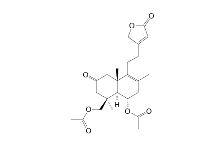 2-Dehydro-amoenolide-6,19-diacetate