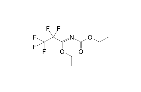 1-ETHOXY-1-ETHOXYCARBONYLIMINO-PERFLUOROPROPANE