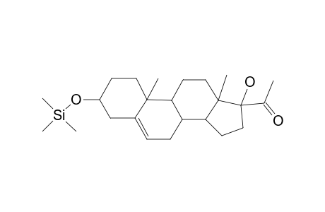 17.alpha.-Hydroxypregnenolone, tms derivative