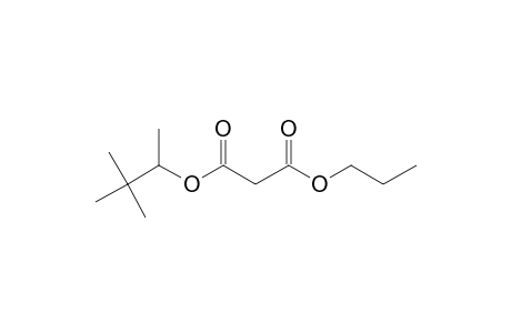 Malonic acid, 3,3-dimethylbut-2-yl propyl ester