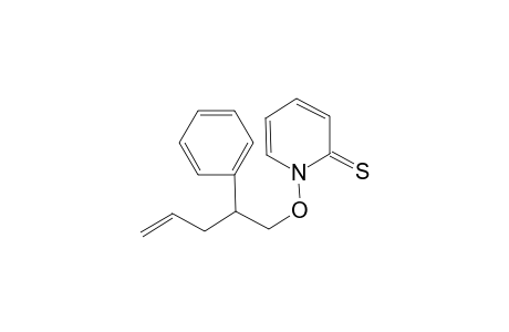 N-(2-Phenylpent-4-enyl-1-oxy)pyridine-2(1H)-thione