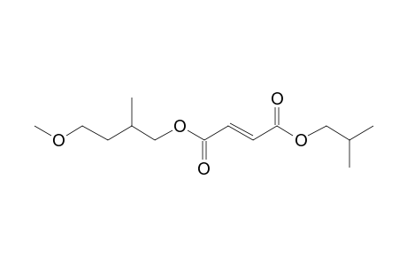 Fumaric acid, isobutyl 2-methyl-4-methoxybutyl ester