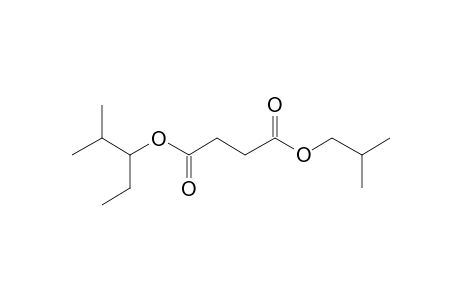 Succinic acid, isobutyl 2-methylpent-3-yl ester