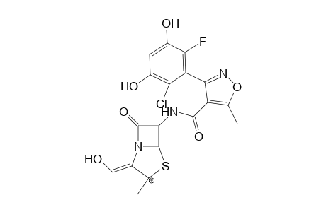 Flucloxacillin-M (di-HO-ring) MS3_1