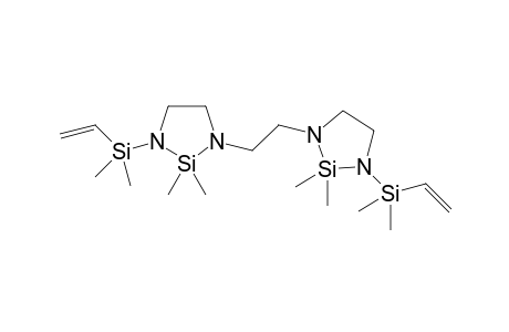 1,2-Bis{3-[dimethyl(vinyl)silyl]-2,2-dimethyl-1,3,2-diazasilolidin-1-yl}ethane