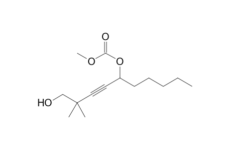 (1-hydroxy-2,2-dimethyldec-3-yn-5-yl) methyl carbonate