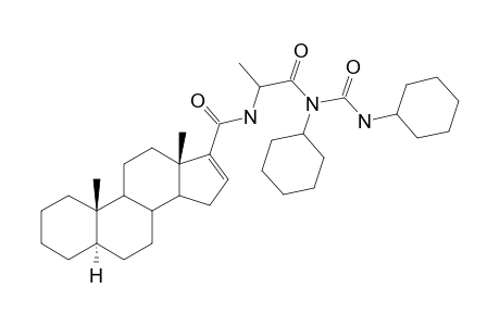 (5R,10S,13S)-10,13-Dimethyl-2,3,4,5,6,7,8,9,10,11,12,13,14,15-tetradecahydro-1H-cyclopenta[a]phenanthrene-17-carboxylic acid[2-(1,3-dicyclo