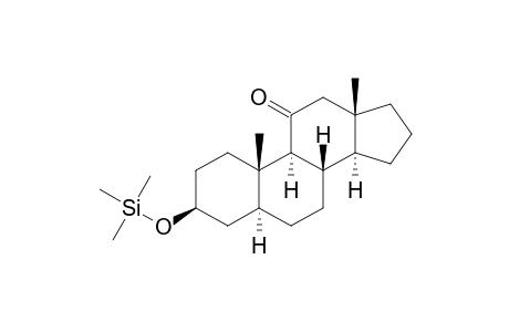 5.ALPHA.-ANDROSTAN-3.BETA.-OL-11-ONE-TRIMETHYLSILYL ETHER