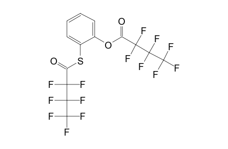 2-Hydroxythiophenol, o,S-di(heptafluorobutyryl)-