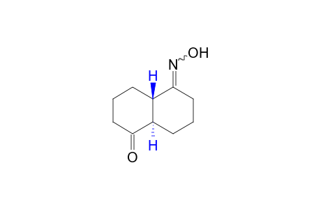 trans-octahydro-1,5-naphthalenedione, monooxime