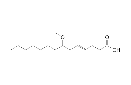7-Methoxytetradec-4-enoic Acid