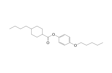 4-(Pentyloxy)phenyl 4-butylcyclohexanecarboxylate