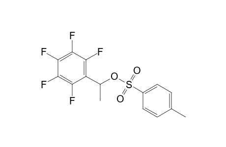 1-(2,3,4,5,6-pentafluorophenyl)ethyl 4-methylbenzenesulfonate