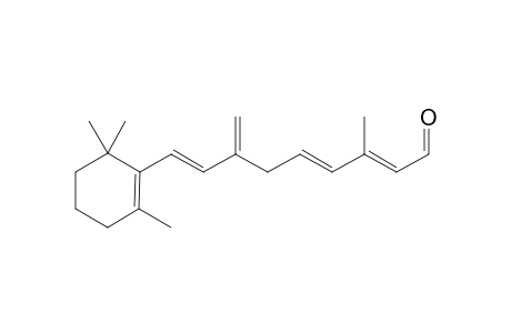 (2E,4E,8E)-3-methyl-7-methylene-9-(2,6,6-trimethyl-1-cyclohexenyl)nona-2,4,8-trienal