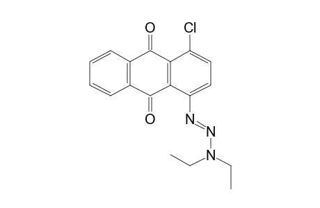 1-Chloro-4-[(1E)-3,3-diethyl-1-triazenyl]anthra-9,10-quinone