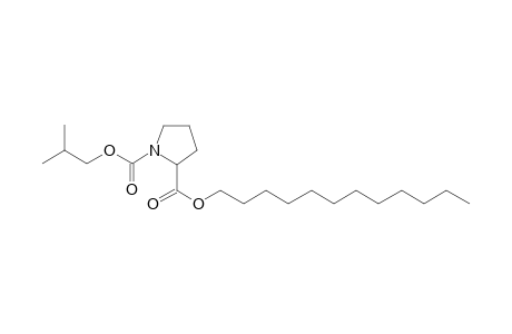 L-Proline, N-isobutoxycarbonyl-, dodecyl ester