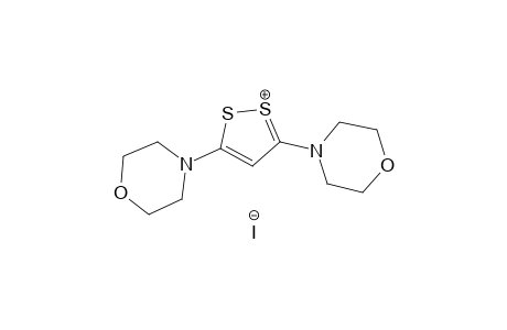 3,5-dimorpholino-1,2-dithiol-1-ium iodide