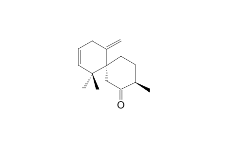 (2Z,6S*,9R*)-CHAMIGR-2,5(14)-DIEN-8-ONE