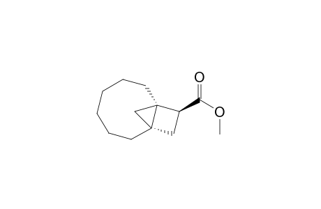 Tricyclo[6.2.1.01,8]undecane-9-carboxylic acid, methyl ester, (1.alpha.,8.alpha.,9.alpha.)-