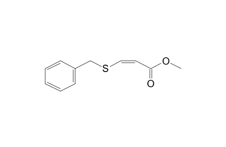 Methyl (2Z)-3-(benzylsulfanyl)-2-propenoate