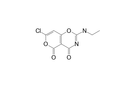 7-chloro-2-ethylamino-pyrano[3,4-e][1,3]oxazine-4,5-quinone