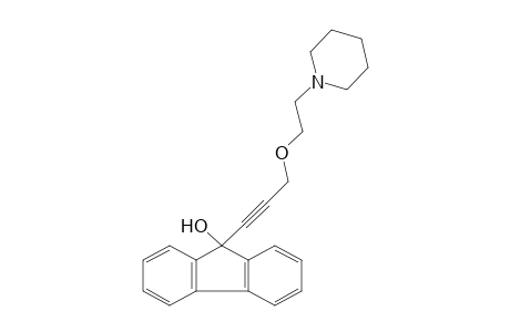 9-[3-(PIPERIDINOETHOXY)-1-PROPYNYL]FLUOREN-9-OL