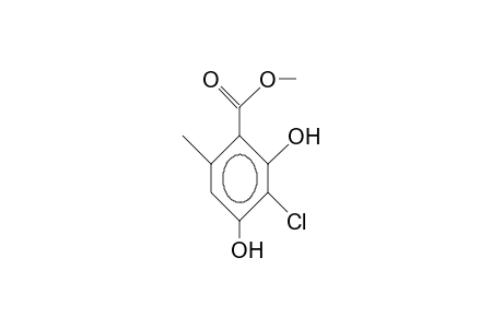 METHYL-3-CHLORO-2,4-DIHYDROXY-6-METHYLBENZOATE