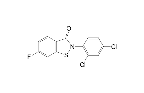 1,2-Benzisothiazol-3(2H)-one, 2-(2,4-dichlorophenyl)-6-fluoro-