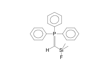 TRIPHENYLPHOSPHONIUM FLUORODIMETHYLSILYLMETHYLIDE