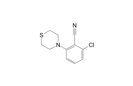 2-chloro-6-thiomorpholinobenzonitrile