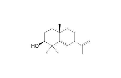 (-)-(2S,4aS,7S)-7-Isopropenyl-1,2,3,4,4a,5,6,7-octahydro-1,1,4a-trimethylnaphthalen-2-ol