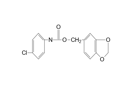 p-chlorocarbanilic acid, piperonyl ester