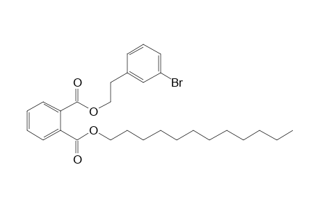 Phthalic acid, 2-(3-bromophenyl)ethyl dodecyl ester