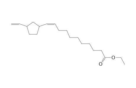 11-(3-Ethenylcyclopentyl)undec-10-enoic acid, ethyl ester