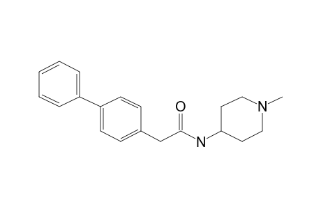 2-([1,1'-Biphenyl]-4-yl)-N-(1-methylpiperidin-4-yl)acetamide