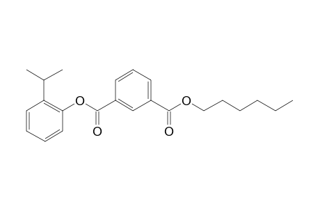 Isophthalic acid, hexyl 2-isopropylphenyl ester