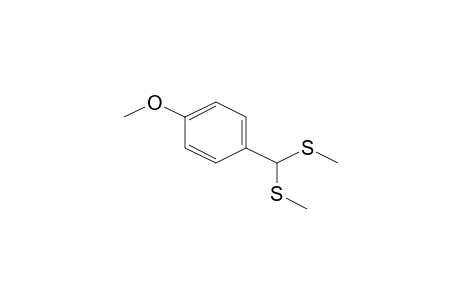 Benzene, 1-[bis(methylthio)methyl]-4-methoxy-