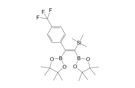 (Z)-1-(Trimethylsilyl)-2-(4-trifluoromethylphenyl)-1,2-bis(4,4,5,5-tetramethyl-1,3,2-dioxaborolan-2-yl)ethene