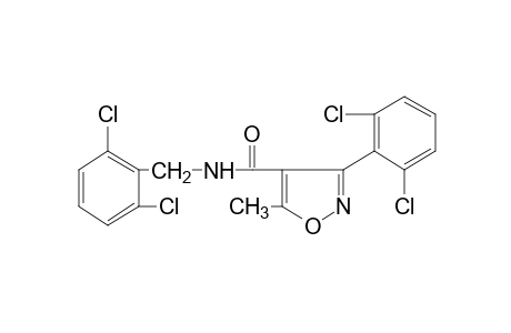 N-(2,6-dichlorobenzyl)-3-(2,6-dichlorophenyl)-5-methyl-4-isoxazolecarboxamide