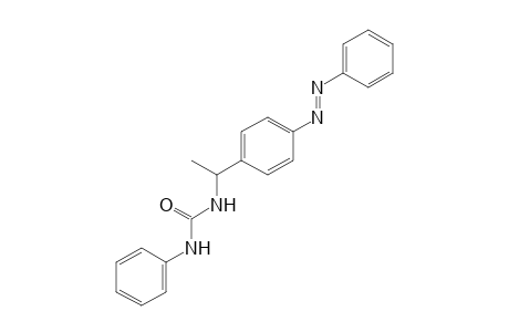 1-[alpha-Methyl-p-(phenylazo)benzyl]-3-phenylurea