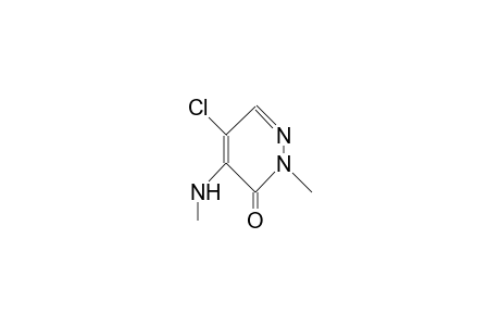 5-Chloro-2-methyl-4-methylamino-2H-pyridazin-3-one