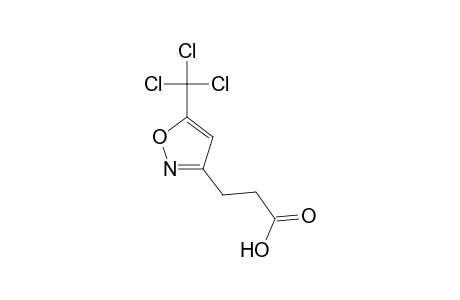 3-(5-Trichloromethylisoxazol-3-yl)propanoic acid