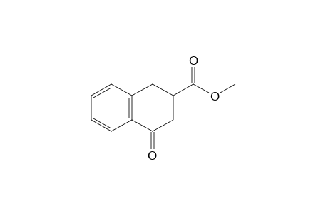 4-oxo-1,2,3,4-tetrahydro-2-naphthoic acid, methyl ester