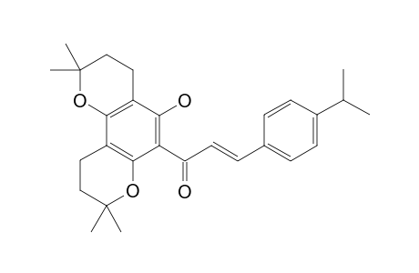 9-Hydroxy-10-(4'-isopropylcinnamoyl)-2,2,6,6-tetramethyltetrahydrobenzo[1,2-b:3,4-b']dipyran